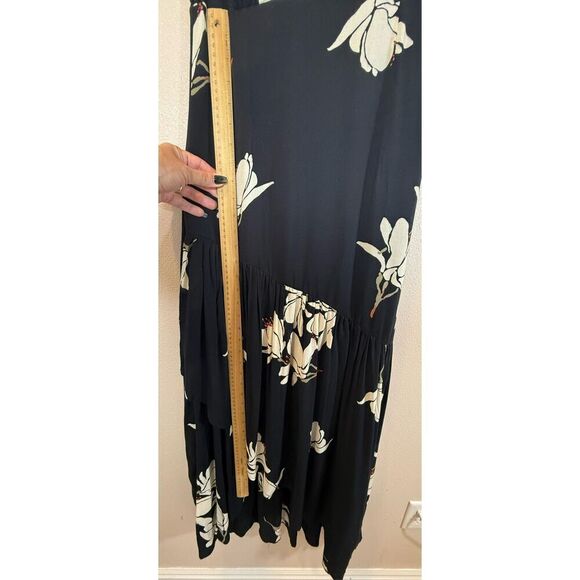 Free People She's A Waterfall Cascading High/Low Maxi Dress Women's 2 - Picture 10 of 13